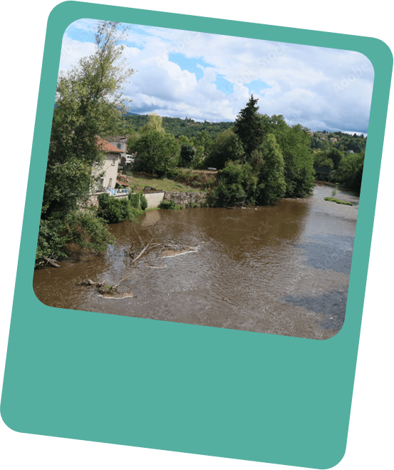 Activité au plan d’eau de Cunlhat, autour du camping l’Emeraude du lac dans le Puy-de-Dôme