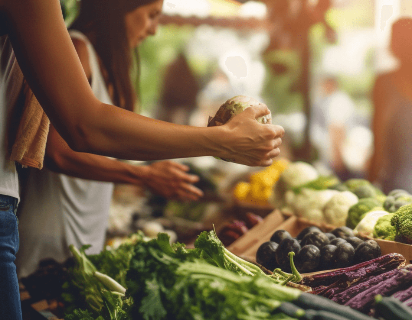 Le marché de Cunlhat aux alentours du camping l’Emeraude du lac près de Clermont-Ferrand dans le Puy-de-Dôme