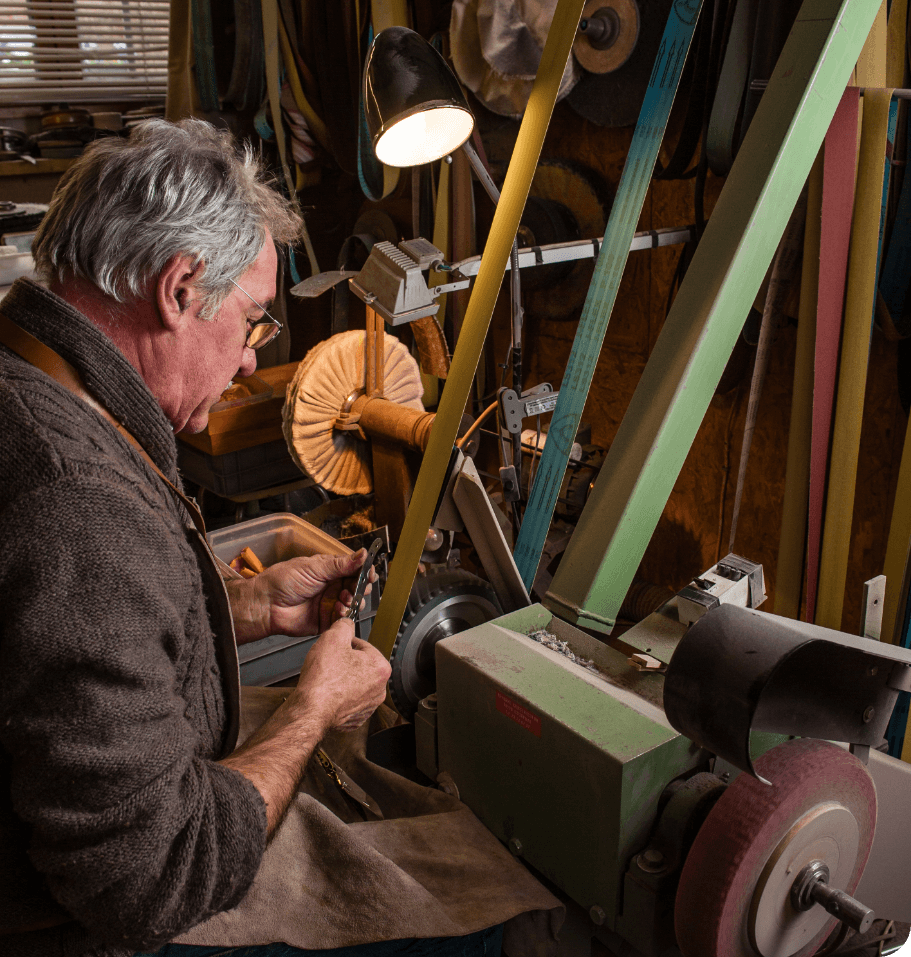 Fabrication des couteaux de Thiers