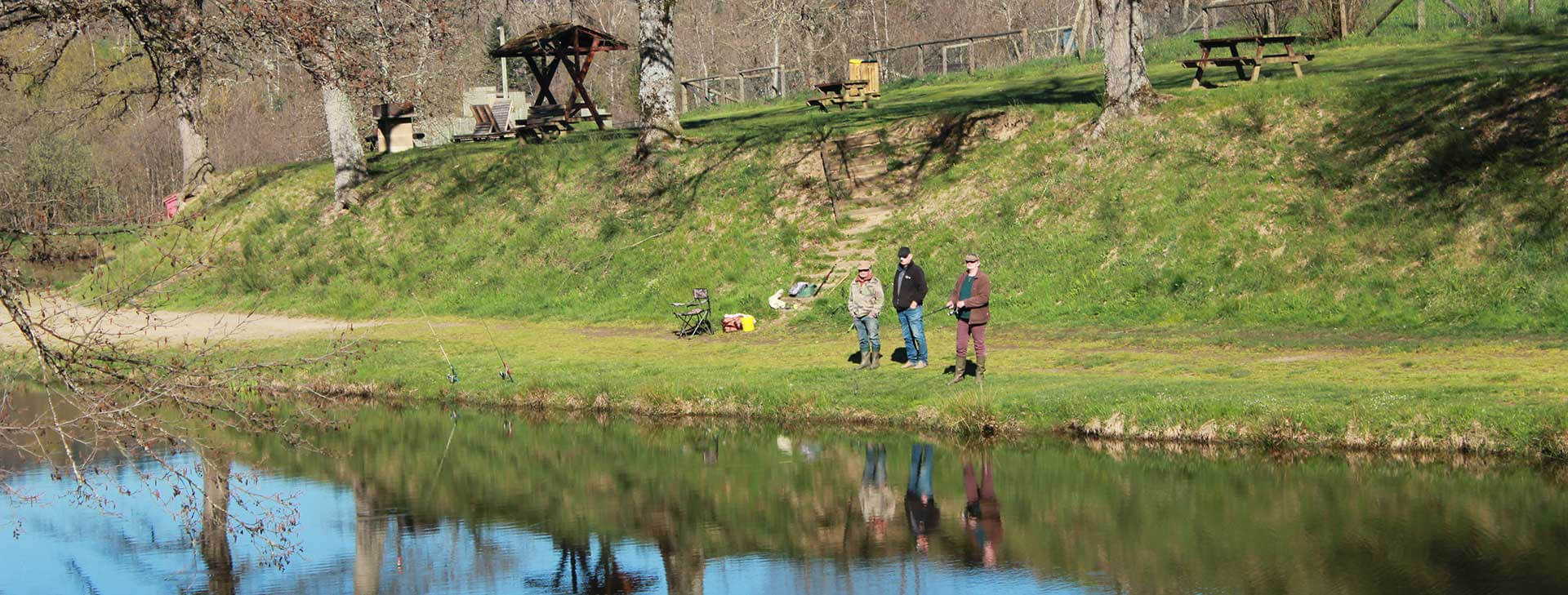 Activité pêche au plan d'eau de Cunlhat