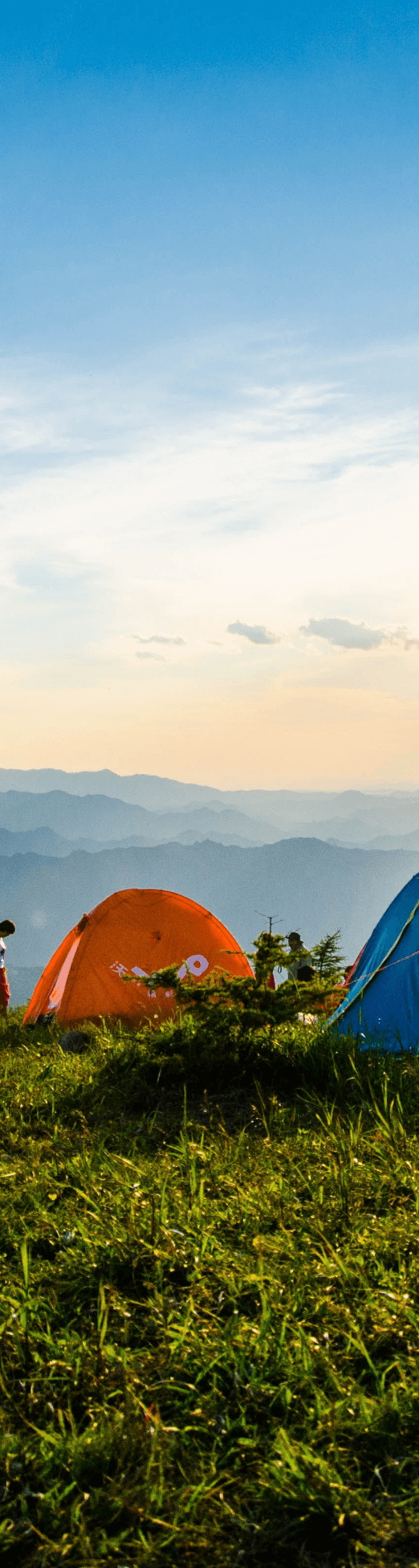 Emplacements camping pour tente en Auvergne