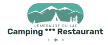 logo camping l’Emeraude du lac dans le Puy-de-Dôme